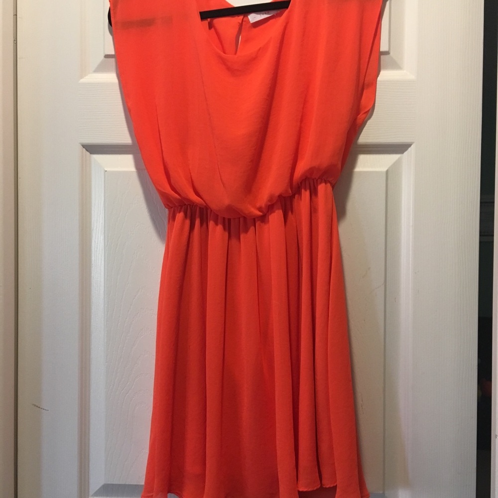 LUSH Orange Dress